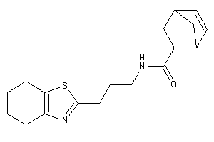 N-[3-(4,5,6,7-tetrahydro-1,3-benzothiazol-2-yl)propyl]bicyclo[2.2.1]hept-2-ene-5-carboxamide