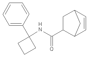 N-(1-phenylcyclobutyl)bicyclo[2.2.1]hept-2-ene-5-carboxamide