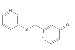 2-[(3-pyridylthio)methyl]pyran-4-one