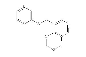 3-(4H-1,3-benzodioxin-8-ylmethylthio)pyridine