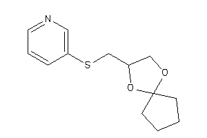 3-(6,9-dioxaspiro[4.4]nonan-7-ylmethylthio)pyridine