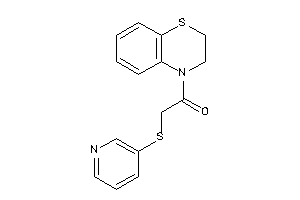 1-(2,3-dihydro-1,4-benzothiazin-4-yl)-2-(3-pyridylthio)ethanone