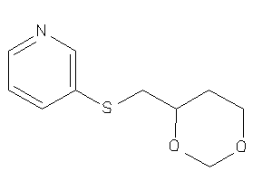 Image of 3-(1,3-dioxan-4-ylmethylthio)pyridine