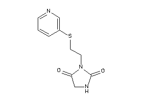 3-[2-(3-pyridylthio)ethyl]hydantoin