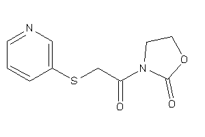 3-[2-(3-pyridylthio)acetyl]oxazolidin-2-one