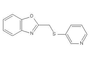 2-[(3-pyridylthio)methyl]-1,3-benzoxazole