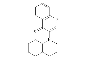 Image of 3-(3,4,4a,5,6,7,8,8a-octahydro-2H-quinolin-1-yl)thiochromen-4-one