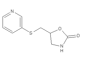 5-[(3-pyridylthio)methyl]oxazolidin-2-one