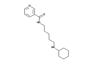 N-[5-(cyclohexylamino)pentyl]nicotinamide