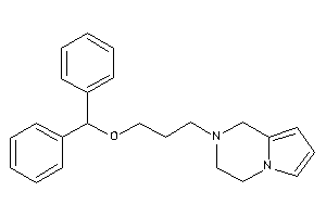 2-(3-benzhydryloxypropyl)-3,4-dihydro-1H-pyrrolo[1,2-a]pyrazine