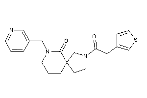 7-(3-pyridylmethyl)-3-[2-(3-thienyl)acetyl]-3,7-diazaspiro[4.5]decan-6-one