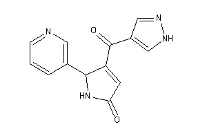 4-(1H-pyrazole-4-carbonyl)-5-(3-pyridyl)-3-pyrrolin-2-one