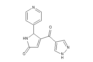 4-(1H-pyrazole-4-carbonyl)-5-(4-pyridyl)-3-pyrrolin-2-one