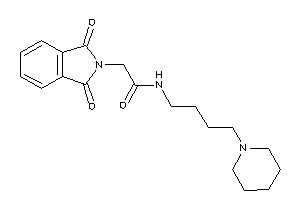 2-phthalimido-N-(4-piperidinobutyl)acetamide