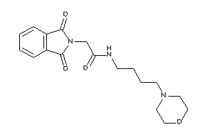 N-(4-morpholinobutyl)-2-phthalimido-acetamide