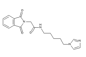 N-(5-imidazol-1-ylpentyl)-2-phthalimido-acetamide