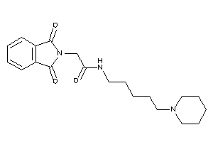 2-phthalimido-N-(5-piperidinopentyl)acetamide