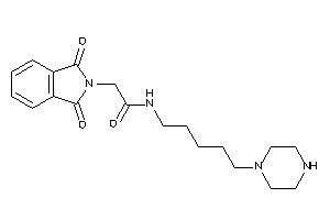 2-phthalimido-N-(5-piperazinopentyl)acetamide