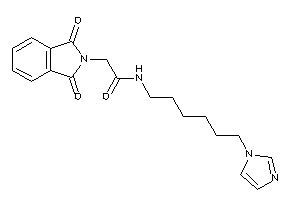 N-(6-imidazol-1-ylhexyl)-2-phthalimido-acetamide