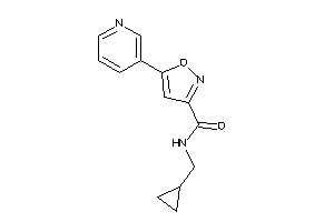 N-(cyclopropylmethyl)-5-(3-pyridyl)isoxazole-3-carboxamide