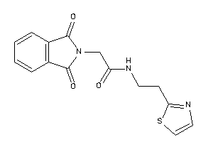 2-phthalimido-N-(2-thiazol-2-ylethyl)acetamide