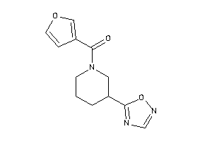 Image of 3-furyl-[3-(1,2,4-oxadiazol-5-yl)piperidino]methanone