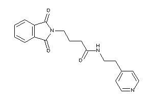 4-phthalimido-N-[2-(4-pyridyl)ethyl]butyramide