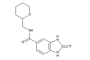 2-keto-N-(tetrahydropyran-2-ylmethyl)-1,3-dihydrobenzimidazole-5-carboxamide