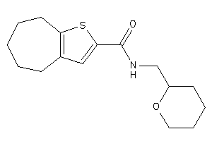 N-(tetrahydropyran-2-ylmethyl)-5,6,7,8-tetrahydro-4H-cyclohepta[b]thiophene-2-carboxamide