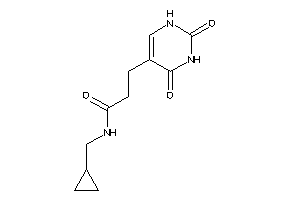 N-(cyclopropylmethyl)-3-(2,4-diketo-1H-pyrimidin-5-yl)propionamide