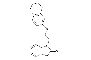 1-(2-tetralin-6-yloxyethyl)oxindole