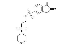 2-keto-N-(2-morpholinosulfonylethyl)indoline-5-sulfonamide