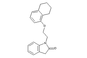 1-(2-tetralin-5-yloxyethyl)oxindole