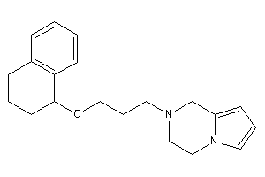 2-(3-tetralin-1-yloxypropyl)-3,4-dihydro-1H-pyrrolo[1,2-a]pyrazine