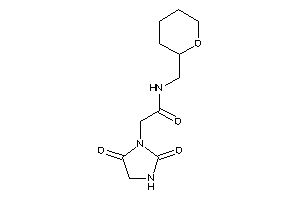 2-(2,5-diketoimidazolidin-1-yl)-N-(tetrahydropyran-2-ylmethyl)acetamide