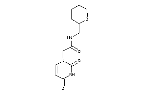 2-(2,4-diketopyrimidin-1-yl)-N-(tetrahydropyran-2-ylmethyl)acetamide