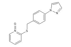 2-[(4-pyrazol-1-ylbenzyl)thio]pyridine 1-oxide