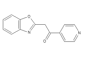 2-(1,3-benzoxazol-2-yl)-1-(4-pyridyl)ethanone