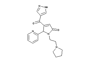 4-(1H-pyrazole-4-carbonyl)-5-(2-pyridyl)-1-(2-pyrrolidinoethyl)-3-pyrrolin-2-one