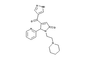 1-(2-piperidinoethyl)-4-(1H-pyrazole-4-carbonyl)-5-(2-pyridyl)-3-pyrrolin-2-one