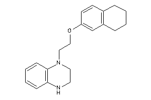 4-(2-tetralin-6-yloxyethyl)-2,3-dihydro-1H-quinoxaline