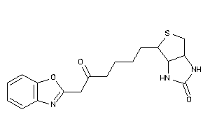 4-[6-(1,3-benzoxazol-2-yl)-5-keto-hexyl]-1,3,3a,4,6,6a-hexahydrothieno[3,4-d]imidazol-2-one