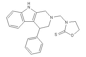 3-[(4-phenyl-1,3,4,9-tetrahydro-$b-carbolin-2-yl)methyl]oxazolidine-2-thione