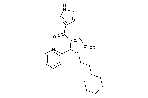 1-(2-piperidinoethyl)-5-(2-pyridyl)-4-(1H-pyrrole-3-carbonyl)-3-pyrrolin-2-one