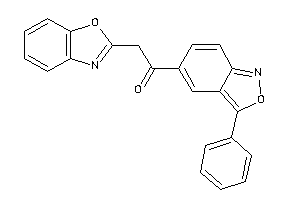 2-(1,3-benzoxazol-2-yl)-1-(3-phenylanthranil-5-yl)ethanone