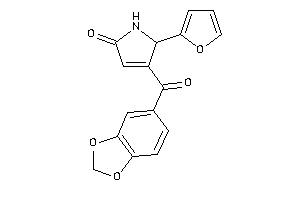 5-(2-furyl)-4-piperonyloyl-3-pyrrolin-2-one