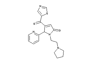 5-(2-pyridyl)-1-(2-pyrrolidinoethyl)-4-(thiazole-5-carbonyl)-3-pyrrolin-2-one