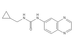 1-(cyclopropylmethyl)-3-quinoxalin-6-yl-urea