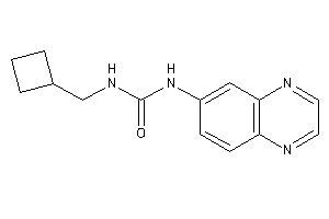 1-(cyclobutylmethyl)-3-quinoxalin-6-yl-urea