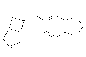 1,3-benzodioxol-5-yl(6-bicyclo[3.2.0]hept-3-enyl)amine